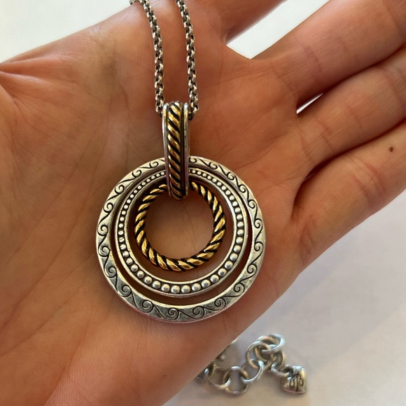 Brighton Rapture Rings Necklace - Picture 3 of 5